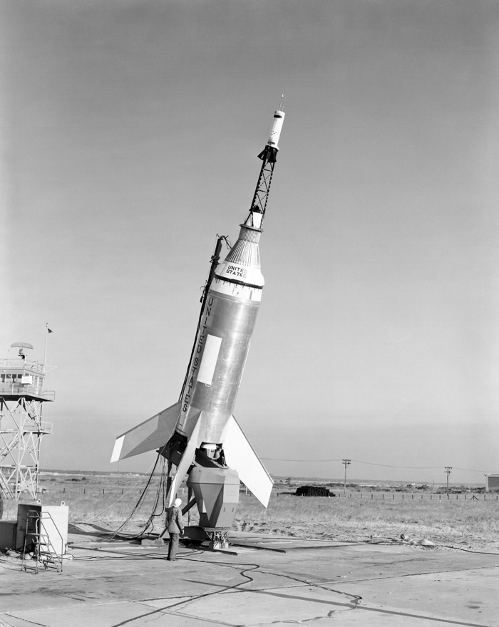 Space History Photo: Little Joe Launch Vehicle